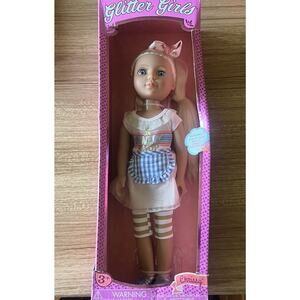 Glitter Girls Chrissy 14" Poseable Doll Blonde Brand New in Box